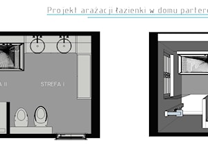 Projekty funkcjonalne - Łazienka - zdjęcie od KROPKA Design