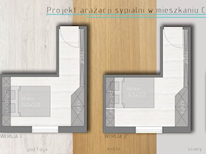 Projekty funkcjonalne - Sypialnia - zdjęcie od KROPKA Design