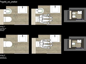 Projekty funkcjonalne - Łazienka - zdjęcie od KROPKA Design