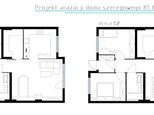 Projekty funkcjonalne - Domy, styl prowansalski - zdjęcie od KROPKA Design