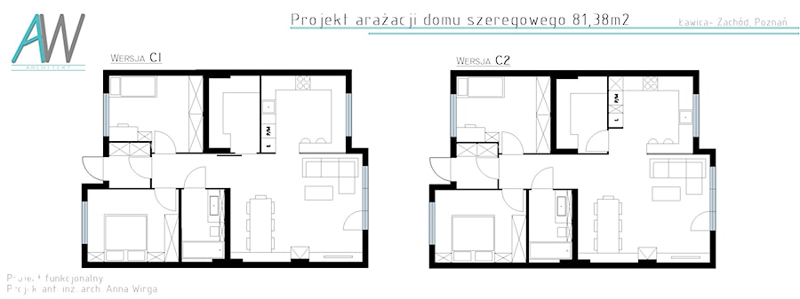Projekty funkcjonalne - Domy, styl prowansalski - zdjęcie od KROPKA Design