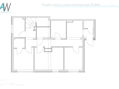 Aranżacje wnętrz - Wnętrza publiczne: Projekt salonu kosmetycznego 95,85m2 Barciński Park Apartamenty Łódź - Wnętrza publiczne - KROPKA Design. Przeglądaj, dodawaj i zapisuj najlepsze zdjęcia, pomysły i inspiracje designerskie. W bazie mamy już prawie milion fotografii!