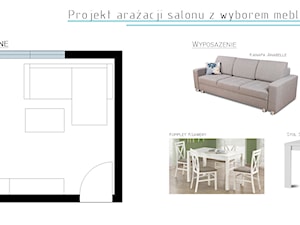 Projekty funkcjonalne - Salon, styl nowoczesny - zdjęcie od KROPKA Design