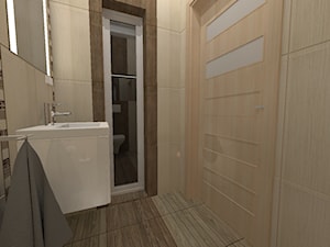 WC wersja B 2,32m2 Gdańsk - Łazienka, styl tradycyjny - zdjęcie od KROPKA Design