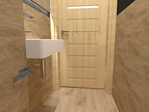 WC 1,94m2 Wrocław - Łazienka, styl nowoczesny - zdjęcie od KROPKA Design