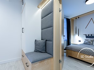 Sypialnia w stylu skandynawskim - zdjęcie od SD Studio Projektowanie wnętrz