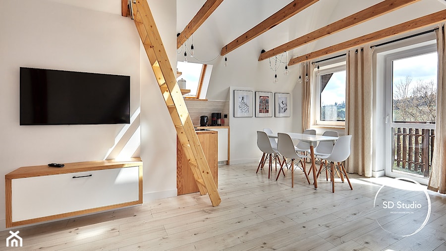 Apartament w stylu skandynawskim - zdjęcie od SD Studio Projektowanie wnętrz