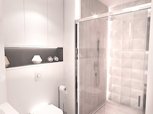 Biała łazienka - zdjęcie od JT DESIGN Justyna Tatys