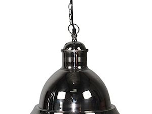 Lampa w kształcie niklowanego dzwonu/kapelusza - zdjęcie od Indigo Decor