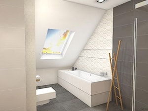 łazienka na poddaszu - Łazienka, styl nowoczesny - zdjęcie od wiolak78