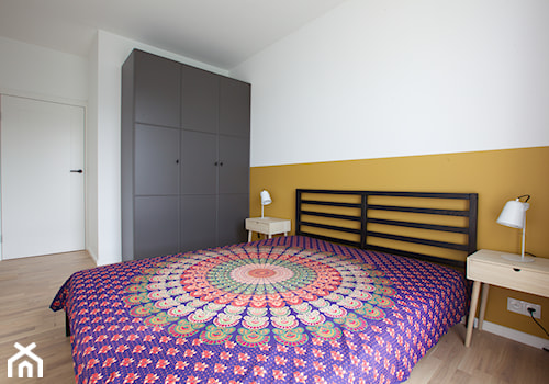 Widna, przytulna sypialnia - zdjęcie od Piotr Motrenko