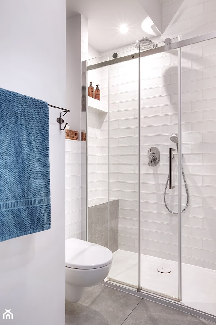 Prysznic z brodzikiem - zdjęcie od Piotr Motrenko - Homebook