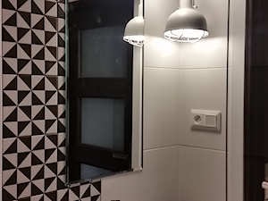 Nasza mała przestrzeń relaksu - Bez okna łazienka, styl minimalistyczny - zdjęcie od Ewi