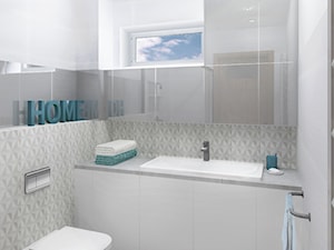 Łazienka w domu jednorodzinnym - Łazienka, styl nowoczesny - zdjęcie od Granat Studio