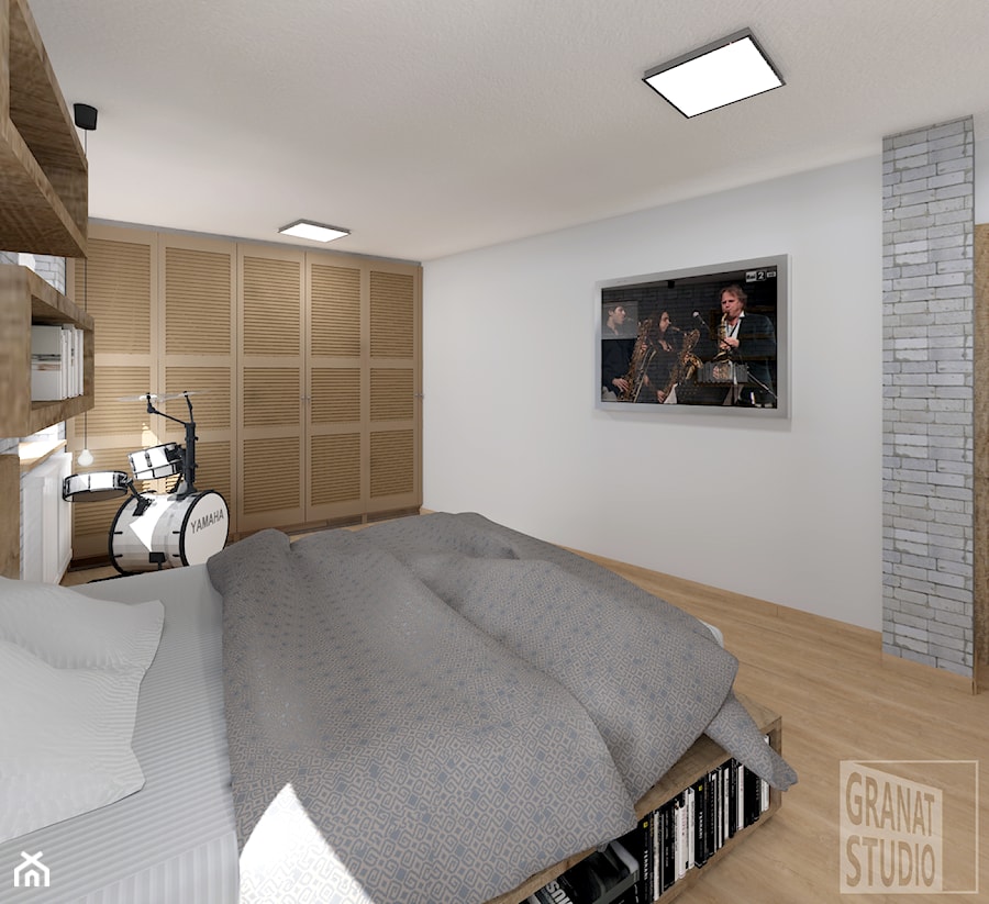 Sypialnia - zdjęcie od Granat Studio