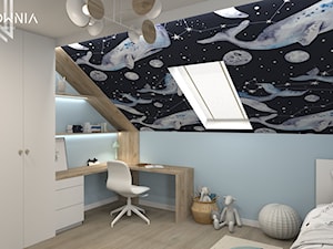 Galaktyczny pokój dziecka - zdjęcie od Wzorcownia Studio Architektury Wnętrz
