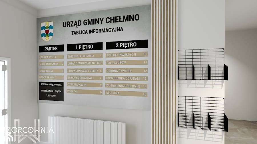 Urząd Gminy Chełmno - zdjęcie od Wzorcownia Studio Architektury Wnętrz