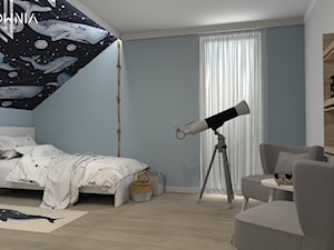 Galaktyczny pokój dziecka - zdjęcie od Wzorcownia Studio Architektury Wnętrz