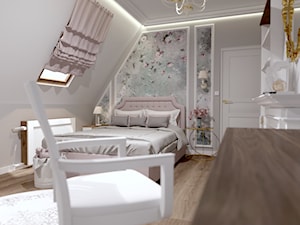 Sypialnia nastolatki po - zdjęcie od Wzorcownia Studio Architektury Wnętrz