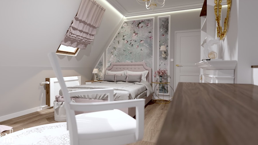 Sypialnia nastolatki po - zdjęcie od Wzorcownia Studio Architektury Wnętrz