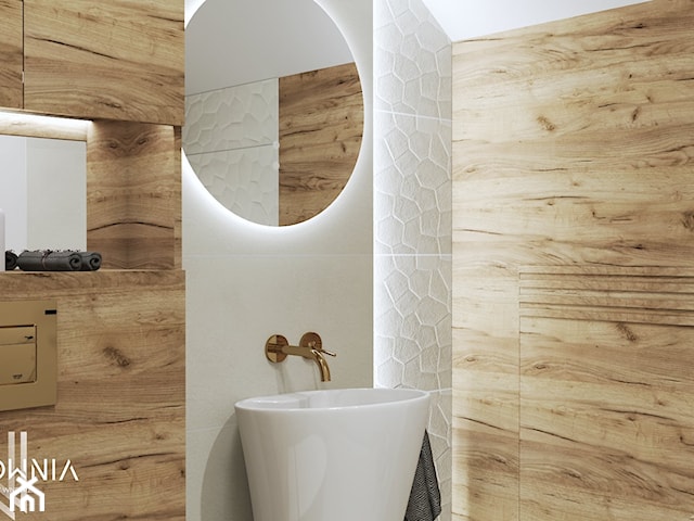 Toaleta w drewnie