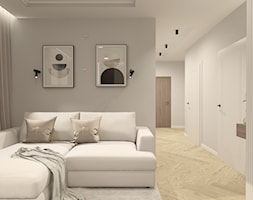 Beżowe mieszkanie - zdjęcie od Wzorcownia Studio Architektury Wnętrz - Homebook