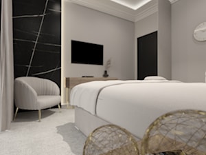 Jasna sypialnia - zdjęcie od Wzorcownia Studio Architektury Wnętrz