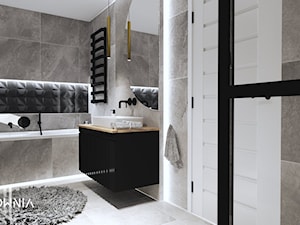 Loftowa łazienka - zdjęcie od Wzorcownia Studio Architektury Wnętrz