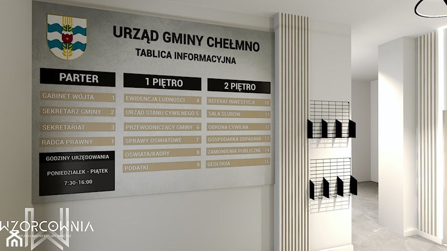 Urząd Gminy Chełmno - zdjęcie od Wzorcownia Studio Architektury Wnętrz