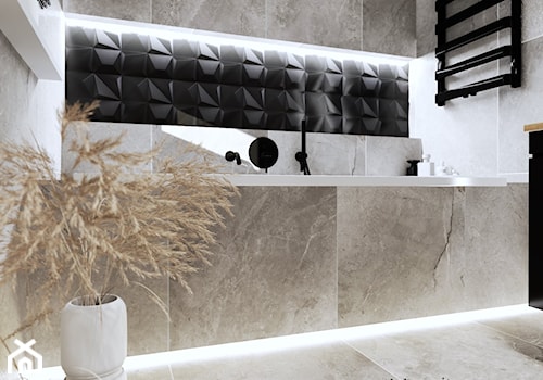 Loftowa łazienka - zdjęcie od Wzorcownia Studio Architektury Wnętrz