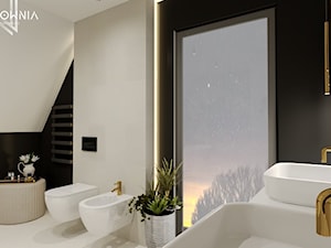 Odważna łazienka - zdjęcie od Wzorcownia Studio Architektury Wnętrz
