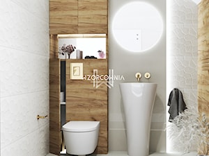 WC w drewnie - zdjęcie od Wzorcownia Studio Architektury Wnętrz