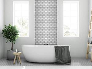 Mozaiki w łazience - Łazienka, styl skandynawski - zdjęcie od Raw Decor