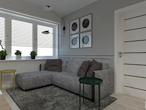 Mieszkanie w Siedlcach - Salon, styl nowoczesny - zdjęcie od P&M_Pracownia