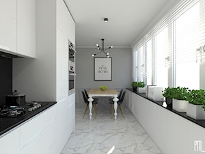 Mieszkanie w Siedlcach - Kuchnia, styl nowoczesny - zdjęcie od P&M_Pracownia