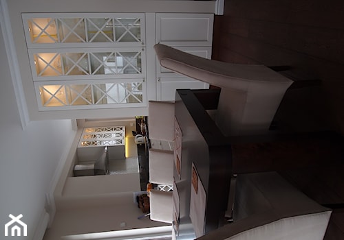 Dom na Nowcu - Średnia szara jadalnia jako osobne pomieszczenie, styl rustykalny - zdjęcie od STUDIO del arte
