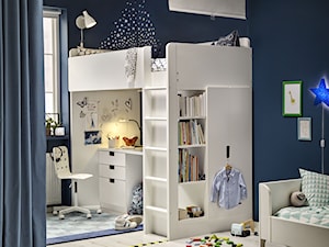 Pokój dziecka IKEA - Mały czarny pokój dziecka dla dziecka dla nastolatka dla chłopca dla dziewczynki dla rodzeństwa - zdjęcie od IKEA