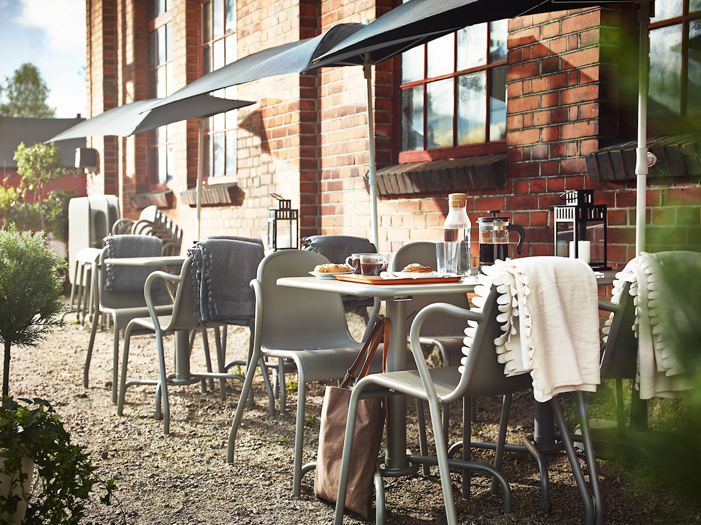 Balkon i ogród IKEA - Średni ogród za domem - zdjęcie od IKEA - Homebook