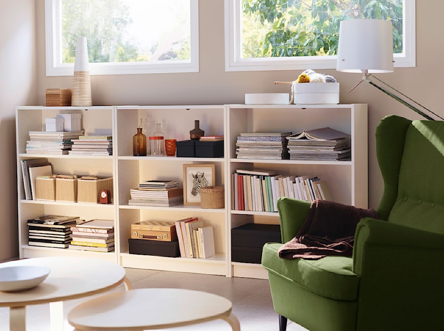 Pokój dzienny IKEA - Średni beżowy salon - zdjęcie od IKEA