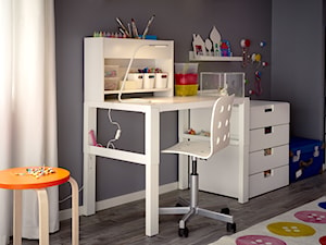 Pokój dziecka IKEA - Mały czarny pokój dziecka dla dziecka dla nastolatka dla dziewczynki, styl nowoczesny - zdjęcie od IKEA