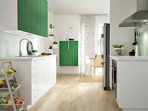 Kuchnia IKEA - Z zabudowaną lodówką z lodówką wolnostojącą kuchnia - zdjęcie od IKEA
