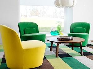 Pokój dzienny IKEA - Średni biały salon, styl minimalistyczny - zdjęcie od IKEA