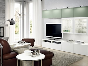 BESTÅ - Średni szary salon - zdjęcie od IKEA