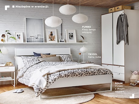 Aranżacje wnętrz - Sypialnia: Sypialnia - Średnia sypialnia - IKEA. Przeglądaj, dodawaj i zapisuj najlepsze zdjęcia, pomysły i inspiracje designerskie. W bazie mamy już prawie milion fotografii!