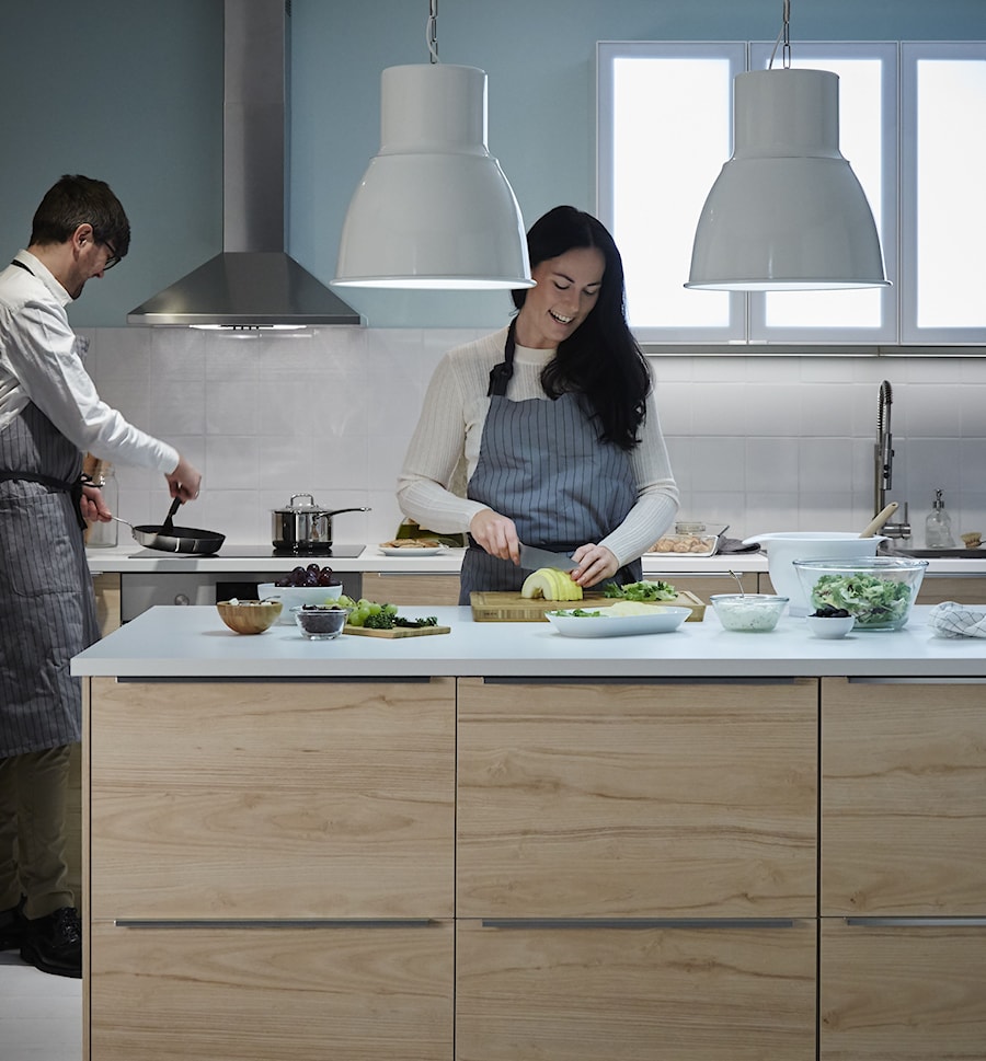 Kuchnia na wymiar - Kuchnia, styl skandynawski - zdjęcie od IKEA