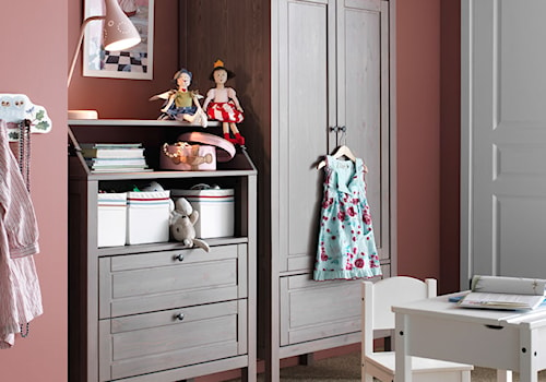 Pokój dziecka IKEA - Średni brązowy pokój dziecka dla dziecka dla dziewczynki - zdjęcie od IKEA