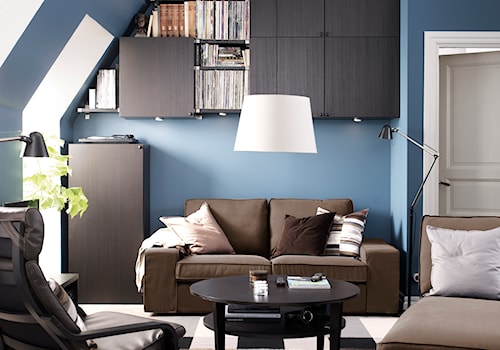 BESTÅ - Mały niebieski salon, styl nowoczesny - zdjęcie od IKEA