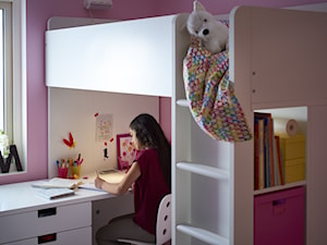 Pokój dziecka IKEA - Mały różowy pokój dziecka dla nastolatka dla dziewczynki - zdjęcie od IKEA