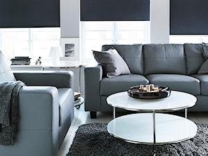 Pokój dzienny IKEA - Średni szary salon, styl nowoczesny - zdjęcie od IKEA