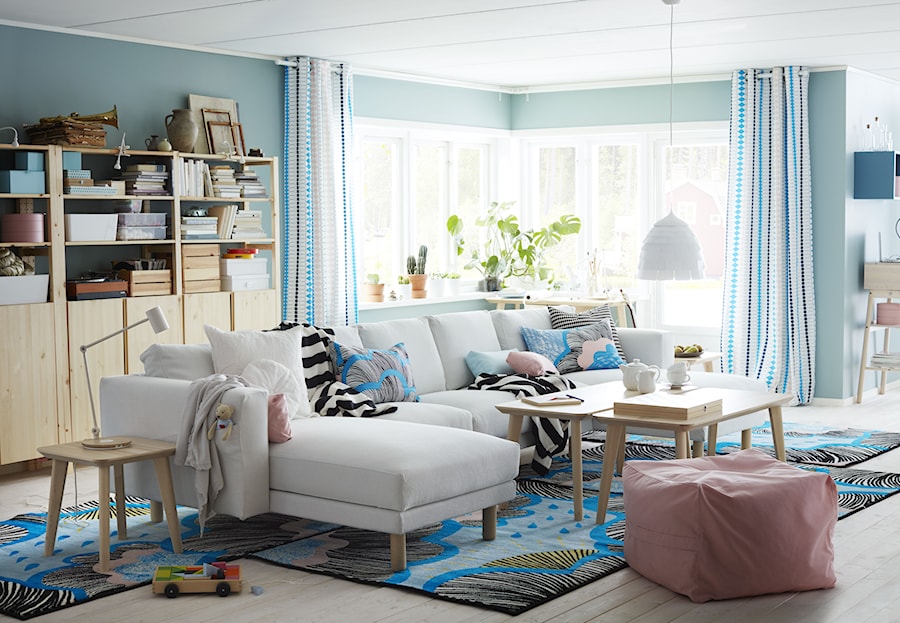 Wiosna 2017 - Mały niebieski salon - zdjęcie od IKEA